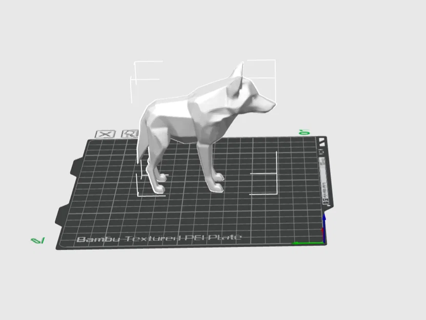 Mô hình sói Low-poly độc đáo: Móc khóa và tượng trang trí nghệ thuật - Image 8