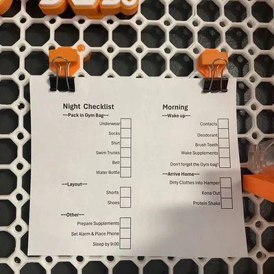 Giá treo kẹp giấy cho Multiboard