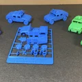 Mô hình giấy Humvee 1:100 (HMMWV High Mobility Multipurpose Wheeled Vehicle) - Thumbnail 1