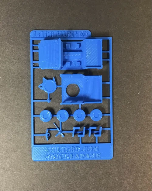 Mô hình giấy Humvee 1:100 (HMMWV High Mobility Multipurpose Wheeled Vehicle) - Image 2