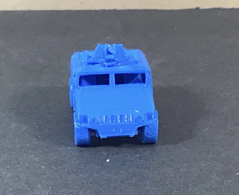 Mô hình giấy Humvee 1:100 (HMMWV High Mobility Multipurpose Wheeled Vehicle) - Image 6