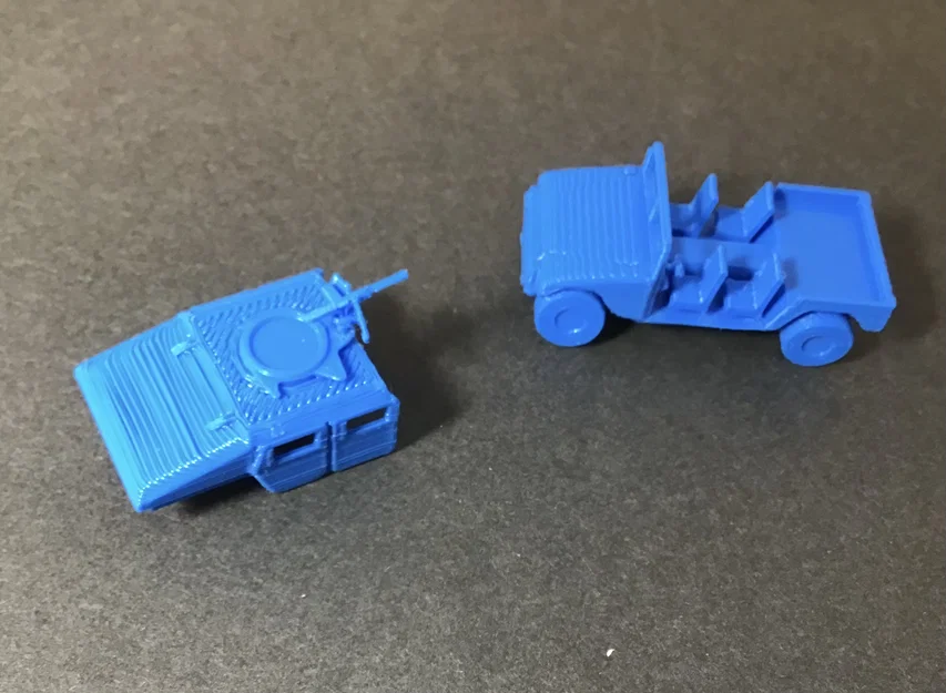 Mô hình giấy Humvee 1:100 (HMMWV High Mobility Multipurpose Wheeled Vehicle) - Image 7