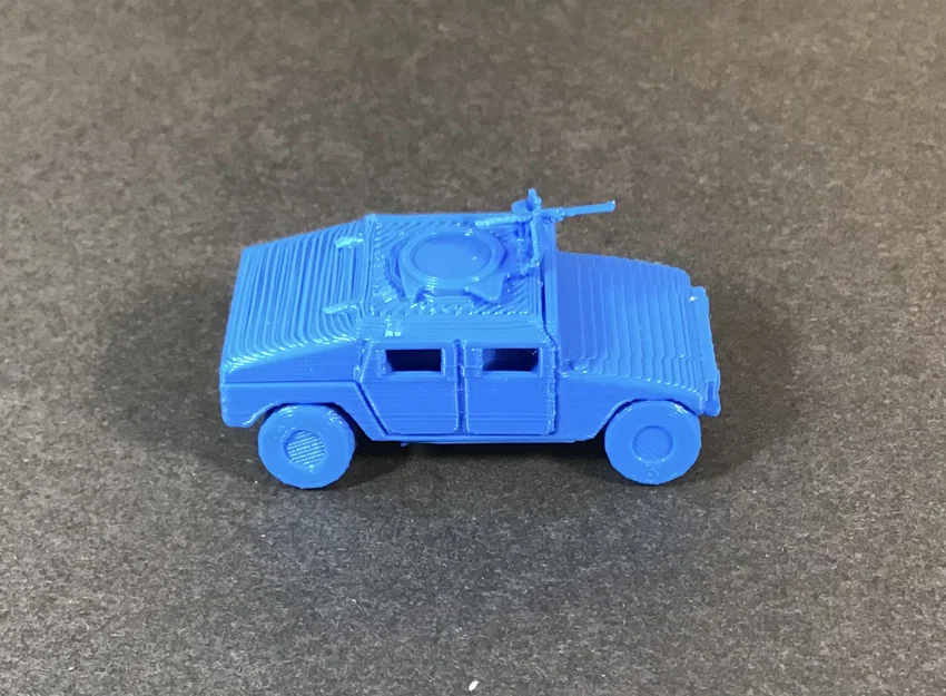 Mô hình giấy Humvee 1:100 (HMMWV High Mobility Multipurpose Wheeled Vehicle) - Image 8