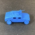 Mô hình giấy Humvee 1:100 (HMMWV High Mobility Multipurpose Wheeled Vehicle) - Thumbnail 8