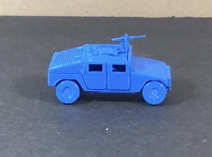 Mô hình giấy Humvee 1:100 (HMMWV High Mobility Multipurpose Wheeled Vehicle) - Image 9