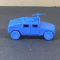 Mô hình giấy Humvee 1:100 (HMMWV High Mobility Multipurpose Wheeled Vehicle) - Thumbnail 9