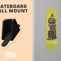 Giá Treo Skateboard Dán Tường Bằng Keo 3M (Không Khoan, Hợp Người Thuê Nhà) - Thumbnail 1