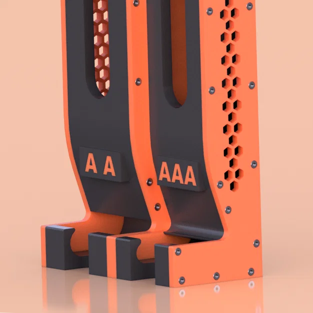 Khay đựng pin nam châm dung lượng lớn (Large Capacity Magnetic Battery Holder) - Image 2