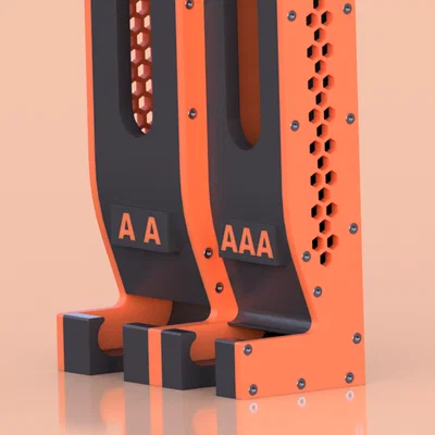 Khay đựng pin nam châm dung lượng lớn (Large Capacity Magnetic Battery Holder)