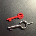 Chìa khóa còng tay (Handcuff key) - Thumbnail 2