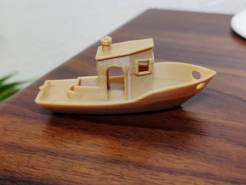 Realistic Benchy - Mô hình thuyền 3D chi tiết cho máy in - Image 2