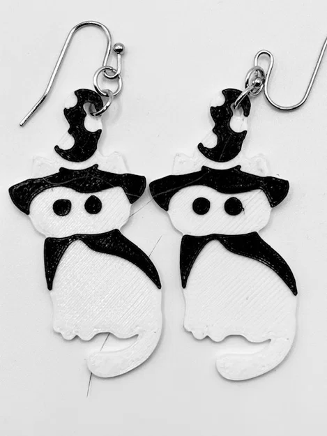 Bông tai mèo Halloween - Image 2