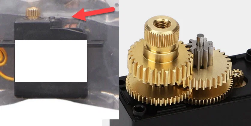 Mod selector ERCF V2 cho servo lớn 28mm (17g) - Image 6