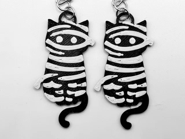 Bông tai mèo Halloween - Image 5