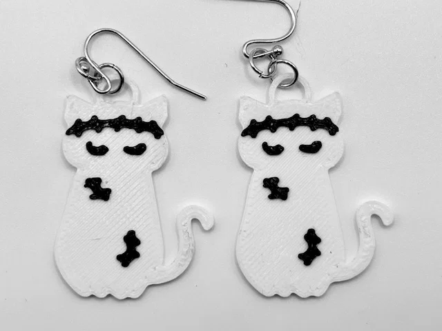 Bông tai mèo Halloween - Image 7