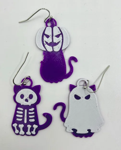 Bông tai mèo Halloween - Image 10