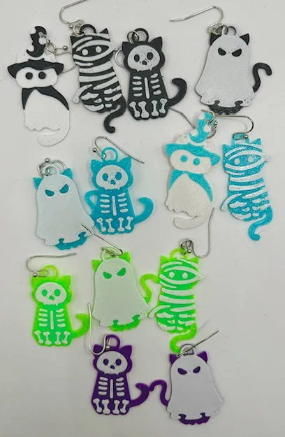 Bông tai mèo Halloween - Image 11