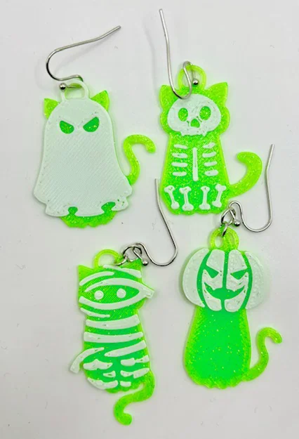 Bông tai mèo Halloween - Image 12