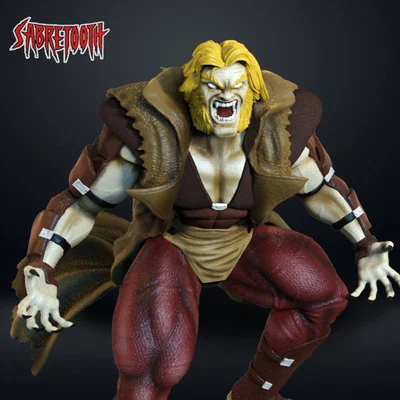 Mô hình in 3D Sabretooth - Nhân vật huyền thoại từ vũ trụ X-Men