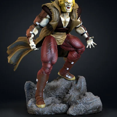 Mô hình in 3D Sabretooth - Nhân vật huyền thoại từ vũ trụ X-Men