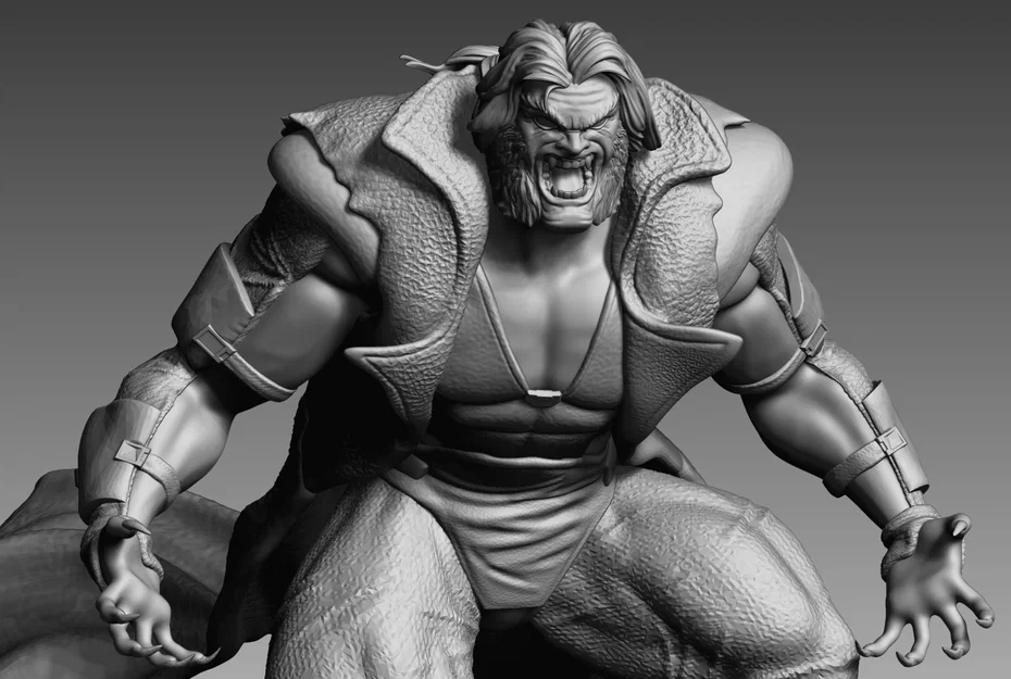 Mô hình in 3D Sabretooth - Nhân vật huyền thoại từ vũ trụ X-Men - Image 5