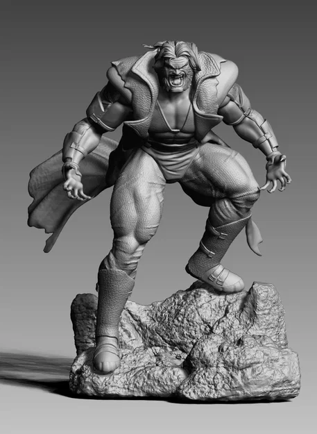 Mô hình in 3D Sabretooth - Nhân vật huyền thoại từ vũ trụ X-Men - Image 6