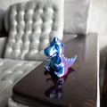 Mô hình khủng long mini trang trí bàn làm việc cực đáng yêu - Thumbnail 3