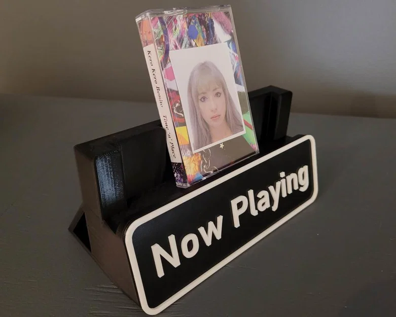 Kệ Now Playing cho đĩa Vinyl (kèm CD & Cassette) - Image 4