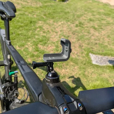 Ngàm gắn ngang Insta360 X3 chuẩn GoPro cho xe đạp in 3D