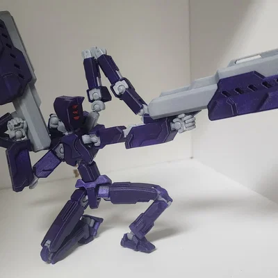 Pháo máy 3D cho mô hình figure Alouttinae - Alouttinae Machine Cannon