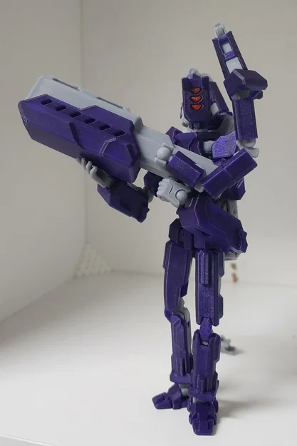 Pháo máy 3D cho mô hình figure Alouttinae - Alouttinae Machine Cannon - Image 3