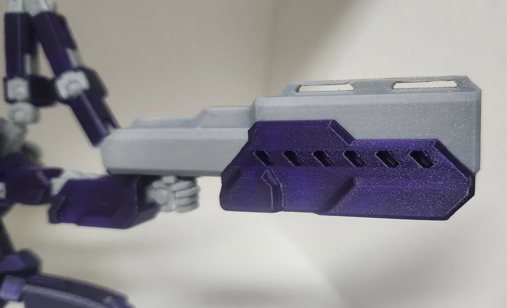 Pháo máy 3D cho mô hình figure Alouttinae - Alouttinae Machine Cannon - Image 4