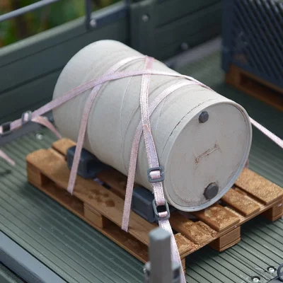 Giá đỡ thùng phuy 1/10 cho Euro Pallet - Phụ kiện mô hình RC