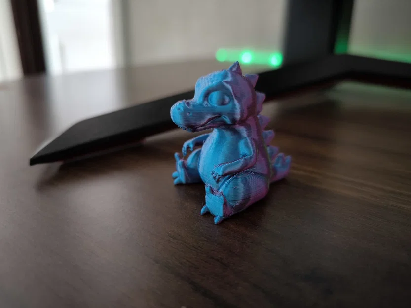 Mô hình 3D Godzilla dễ thương trang trí bàn làm việc - Image 1
