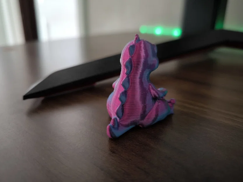 Mô hình 3D Godzilla dễ thương trang trí bàn làm việc - Image 2