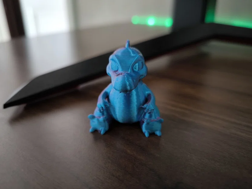 Mô hình 3D Godzilla dễ thương trang trí bàn làm việc - Image 3