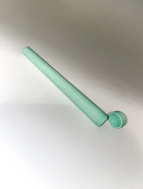 Ống đựng điếu thuốc tiện lợi có nắp vặn (3D Printing Model) - Image 1