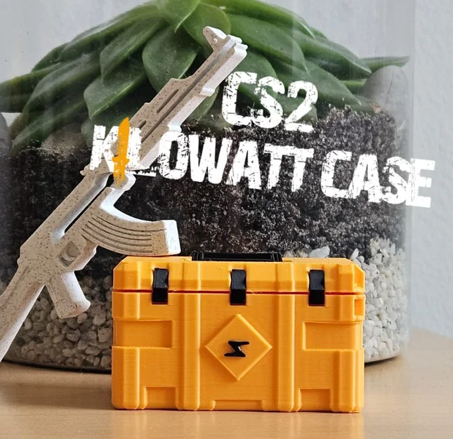 Hộp lootbox Counter Strike (CS2 Kilowatt Case) để in 3D - Image 1