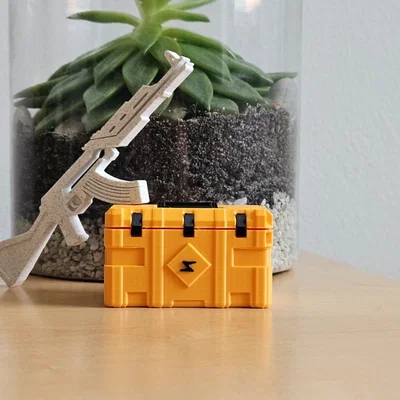 Hộp lootbox Counter Strike (CS2 Kilowatt Case) để in 3D