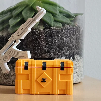 Hộp lootbox Counter Strike (CS2 Kilowatt Case) để in 3D