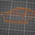 Tranh treo tường silhouette Porsche 911 930 Turbo (1980) - Thumbnail 3