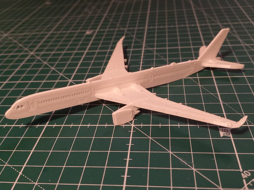 Airbus A350 Kit Card – Mô hình lắp ráp Airbus A350-1000 - Image 1