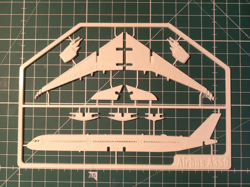 Airbus A350 Kit Card – Mô hình lắp ráp Airbus A350-1000 - Image 6