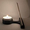 Đế nến tealight lithophane (Lithophane tealight candle holder) - Thumbnail 1