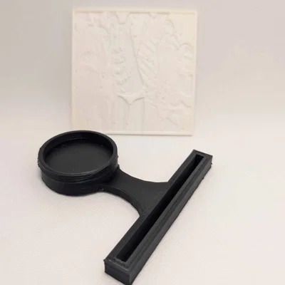 Đế nến tealight lithophane (Lithophane tealight candle holder)