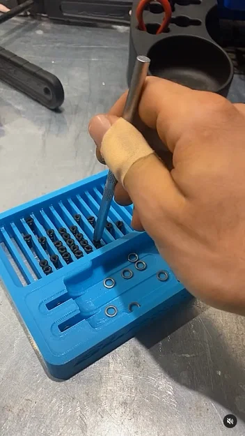 Khay Nipple tray (tự sắp xếp) cho dựng bánh xe - Image 2