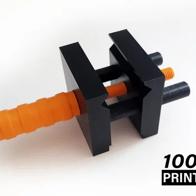 Ê-tô mini (mini vise) in 3D – không vít, không keo