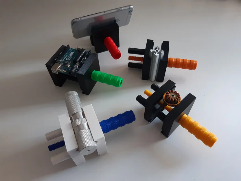 Ê-tô mini (mini vise) in 3D – không vít, không keo - Image 2