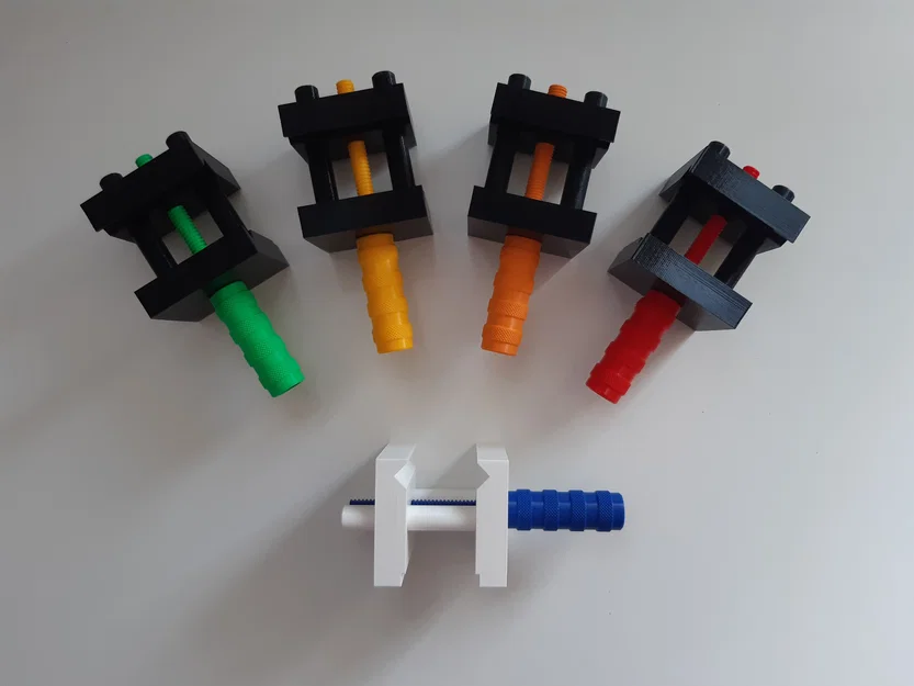 Ê-tô mini (mini vise) in 3D – không vít, không keo - Image 4