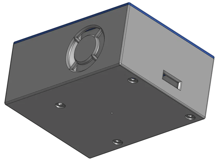 Case Raspberry Pi 5 + Pimoroni NVMe + Waveshare POE - Image 3